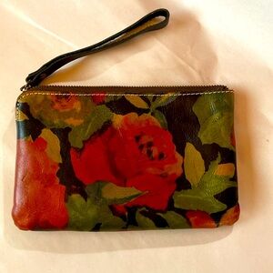 Patricia Nash EUC XL Wristlet/Clutch